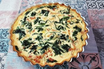 quiche espinacas