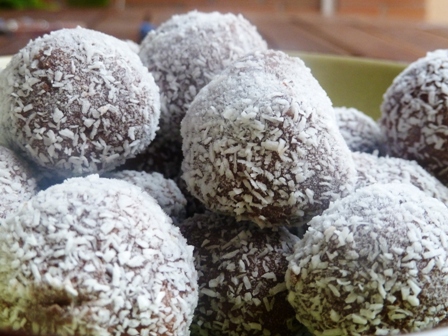 trufas chocolate y mascarpone