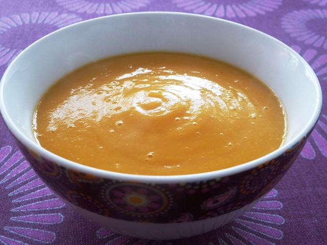 crema de calabaza dieta