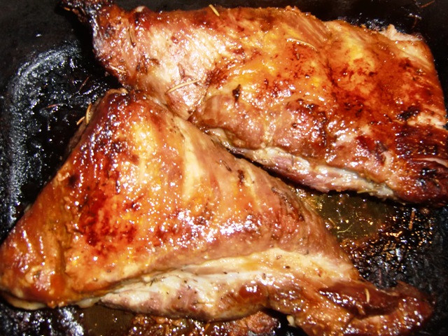costillas cerdo al horno
