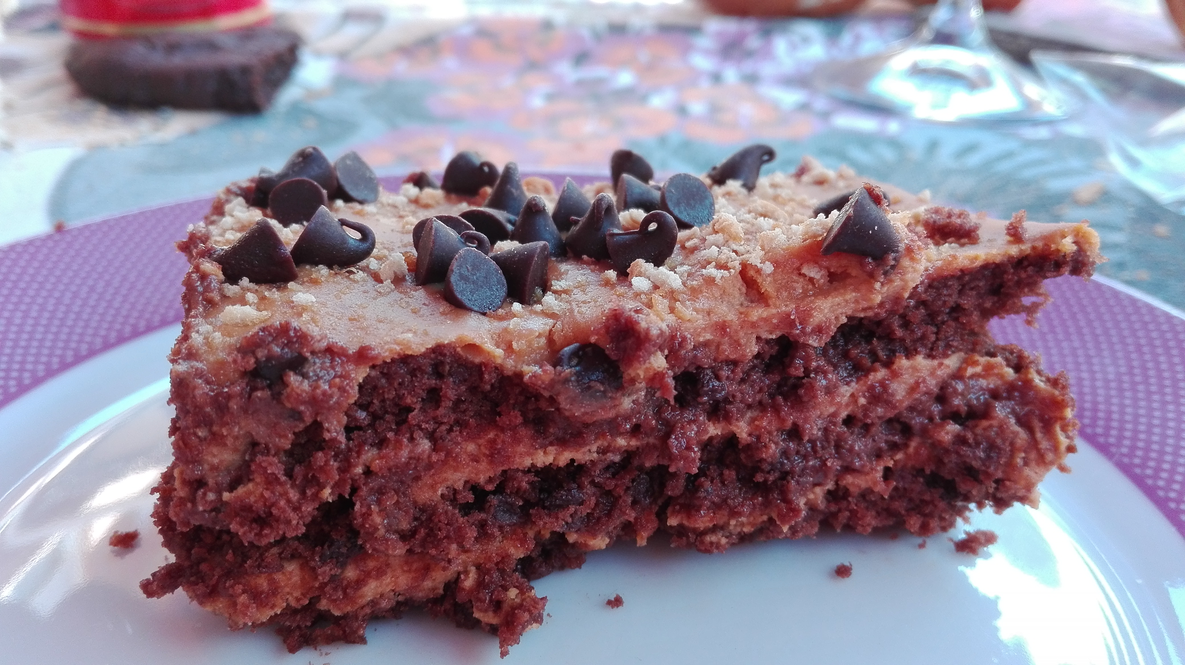 tarta de dulce de leche. chocotorta argentina