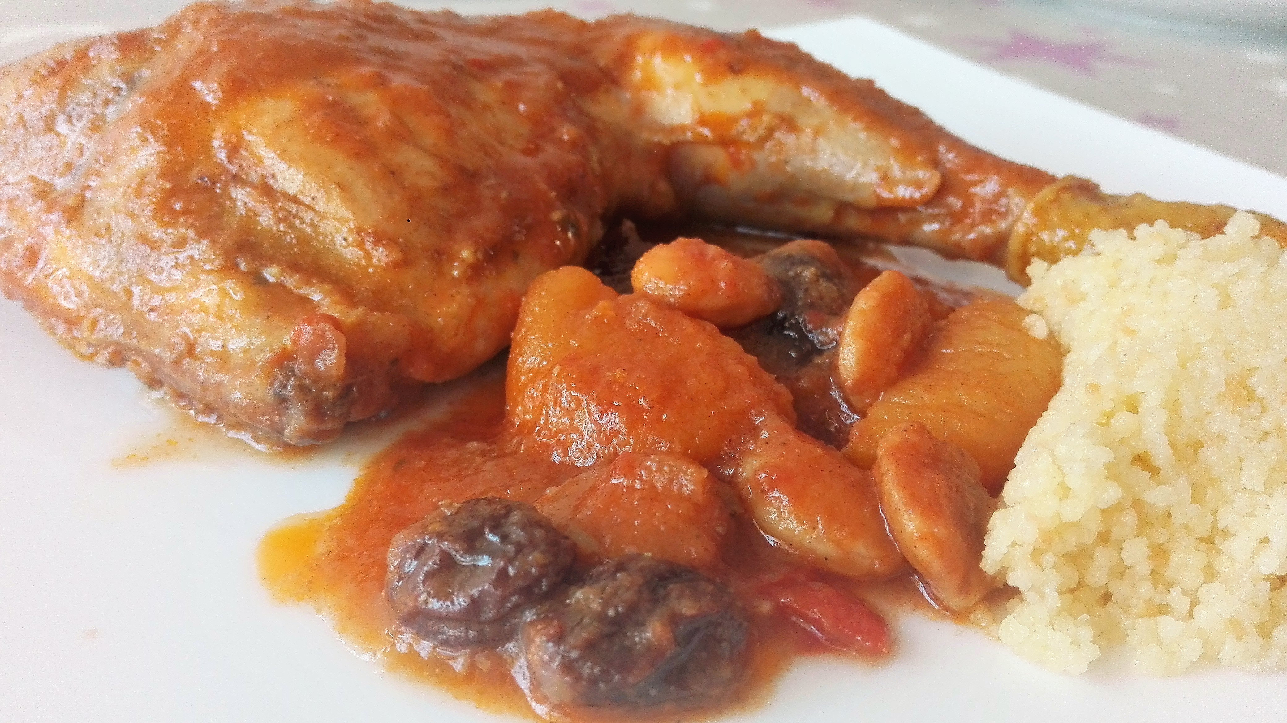 pollo a la moruna