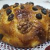 Bollo de pasas y nueces